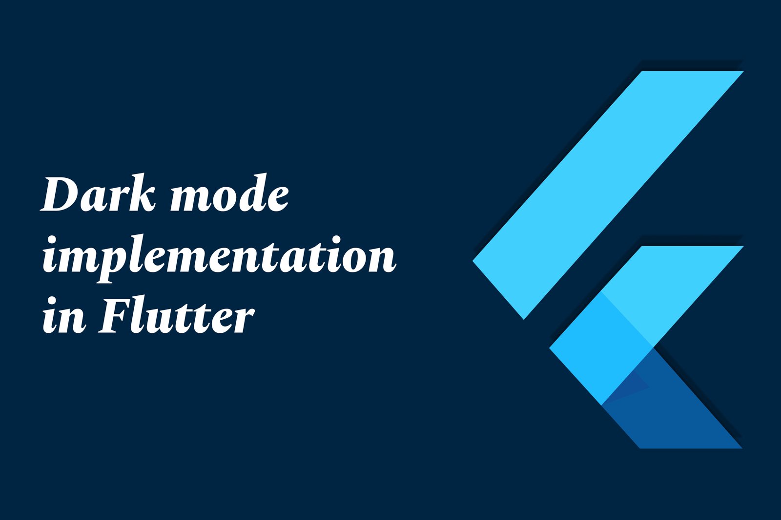 Flutter Training