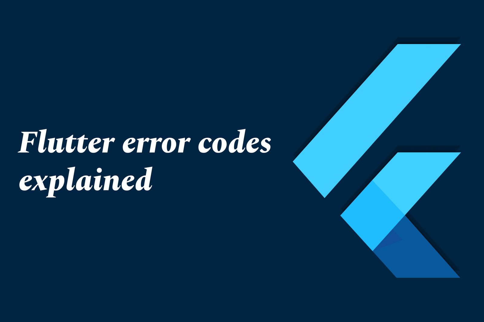 Flutter Training