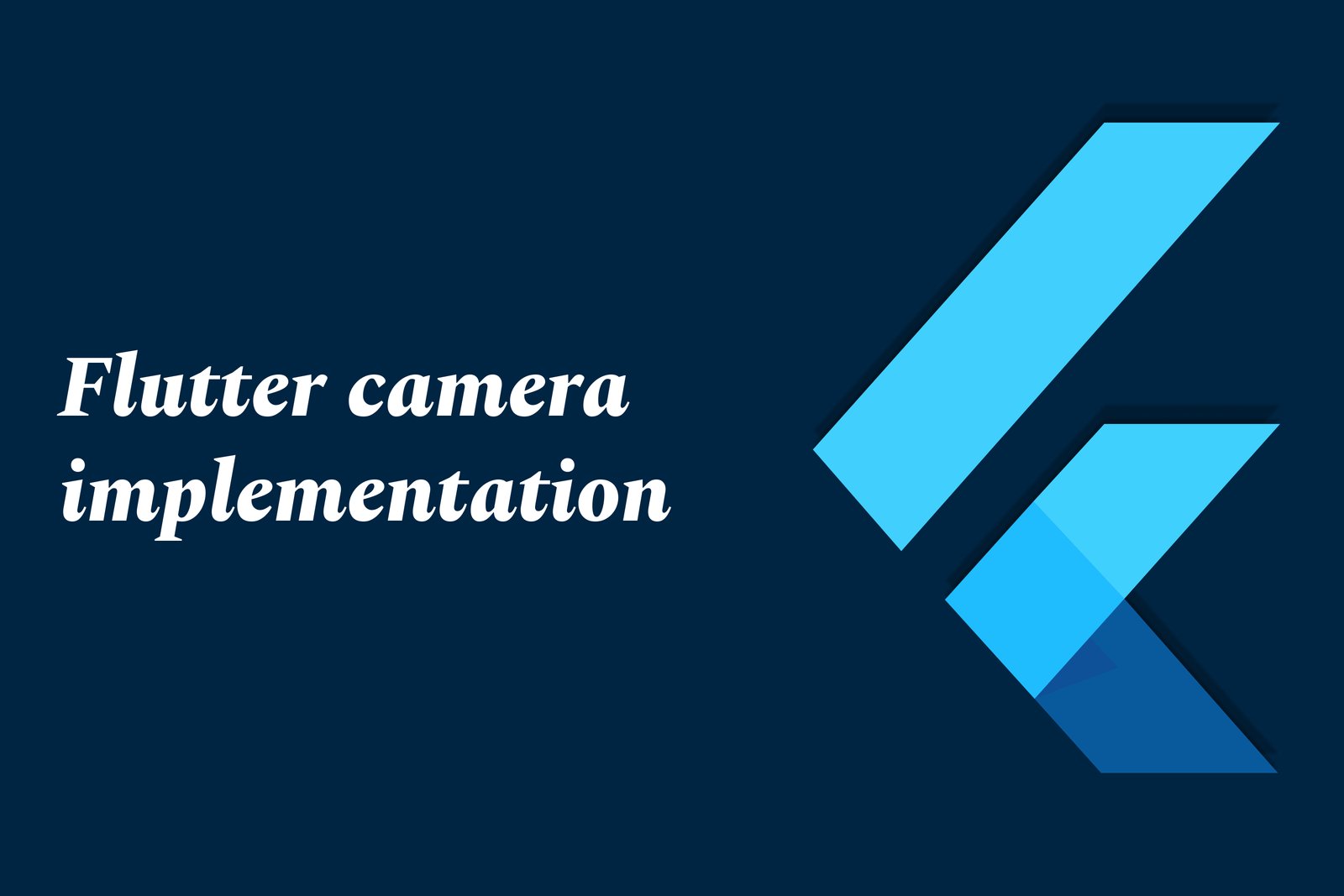 Flutter Training