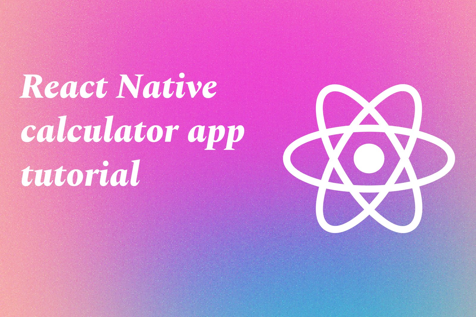 React Native Training