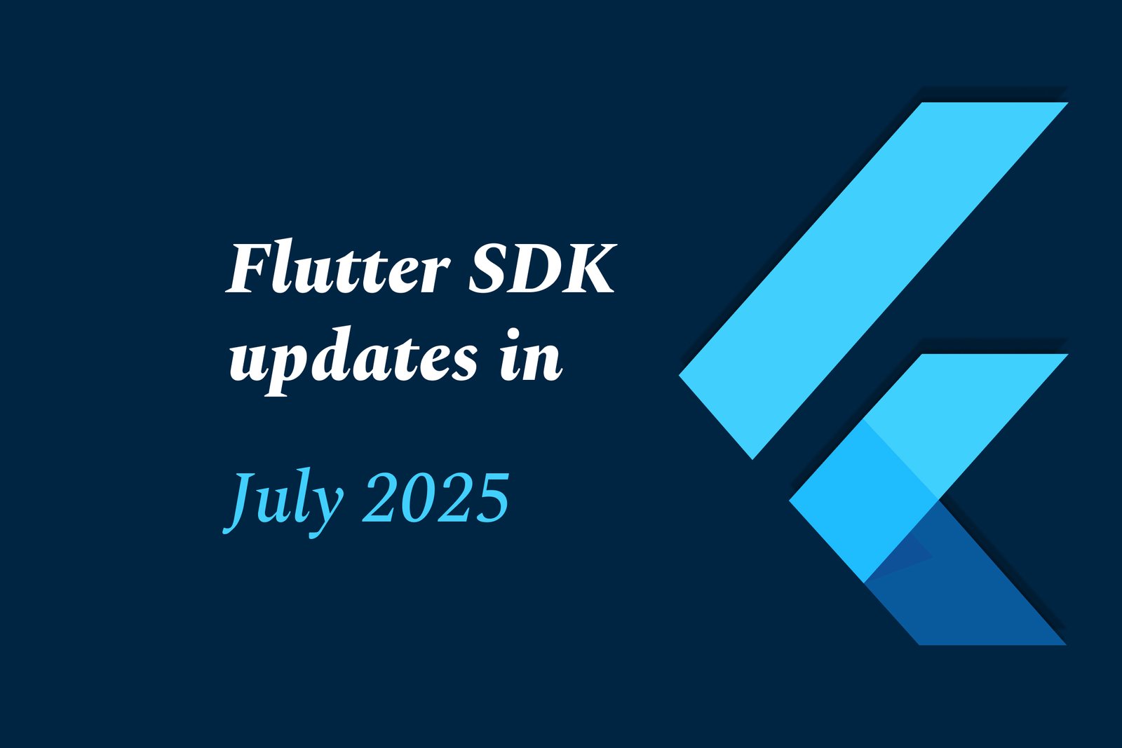 Flutter Training