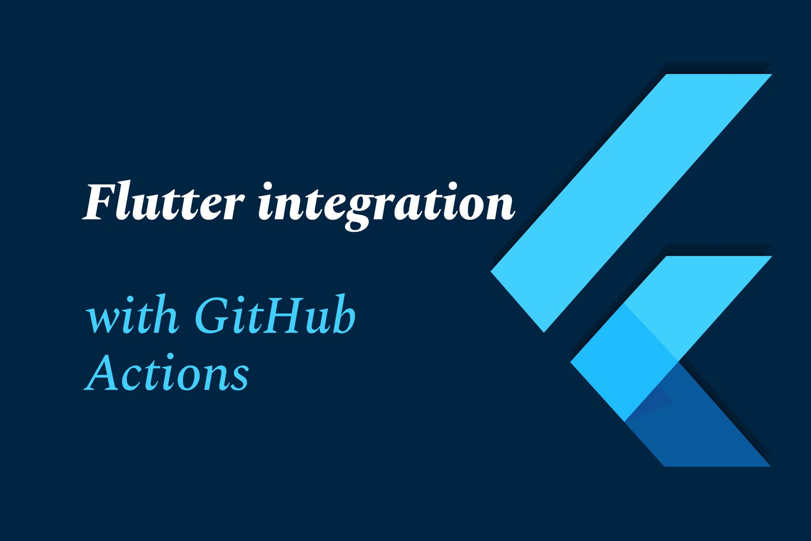 Flutter Training