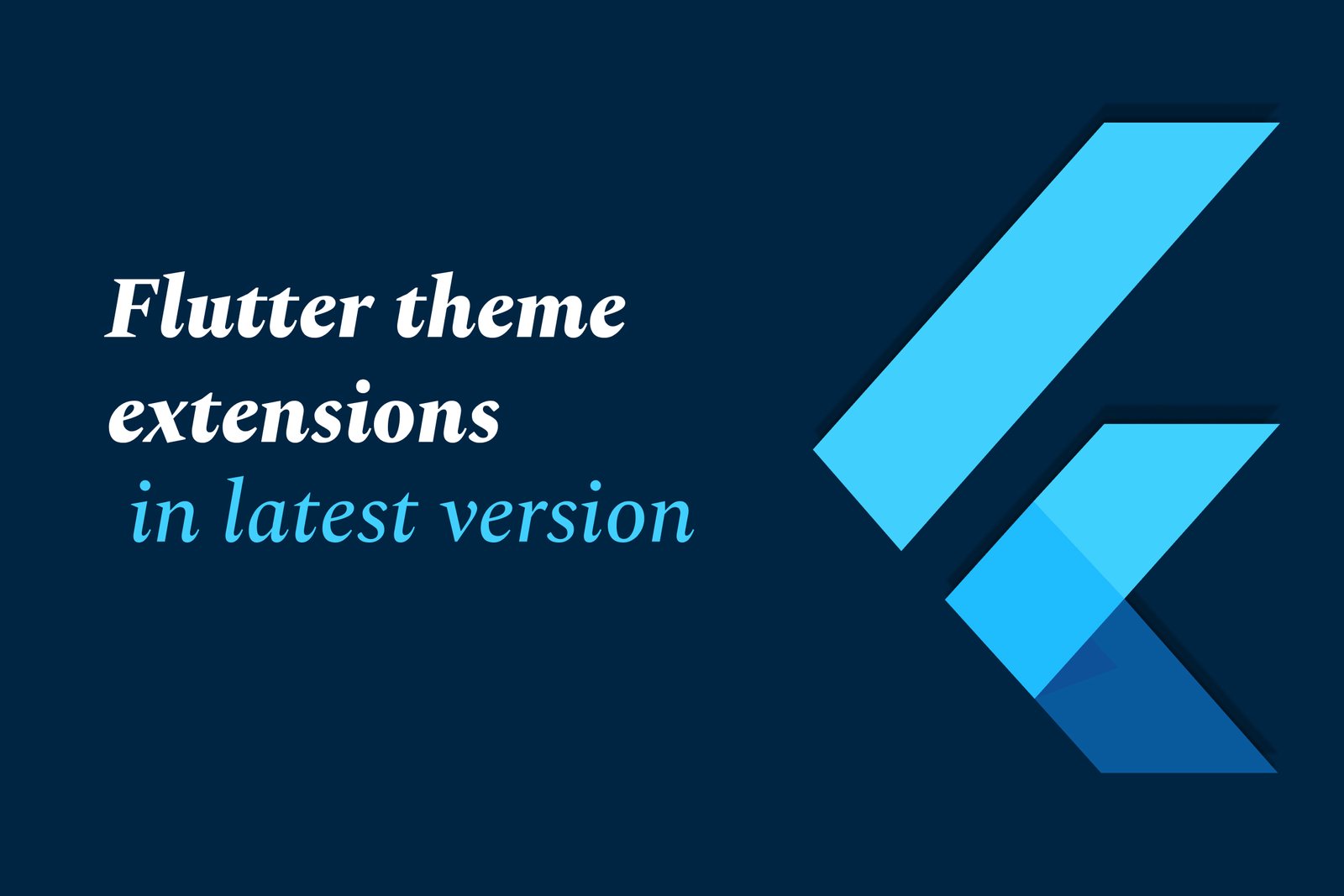 Flutter Training