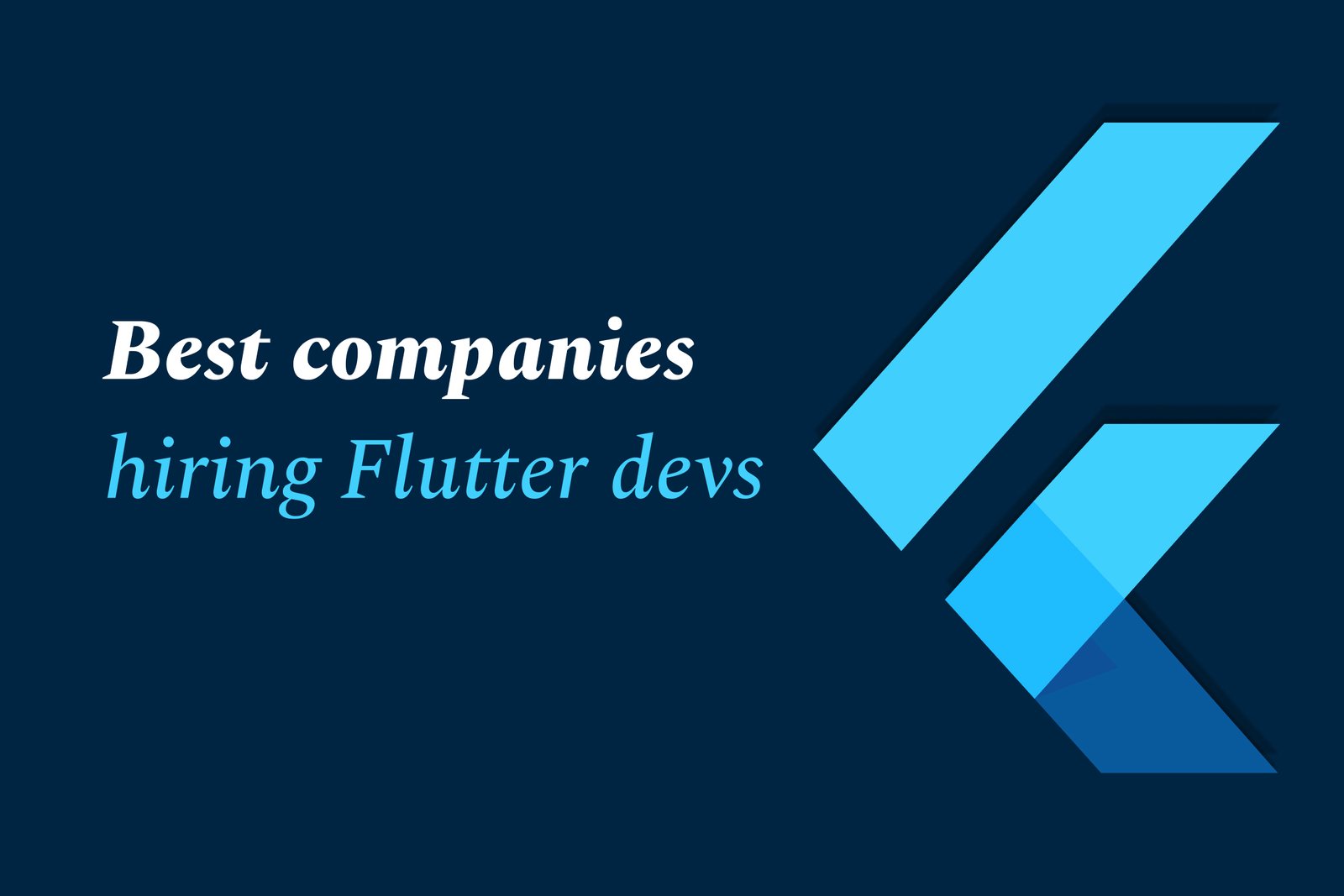 Flutter Training