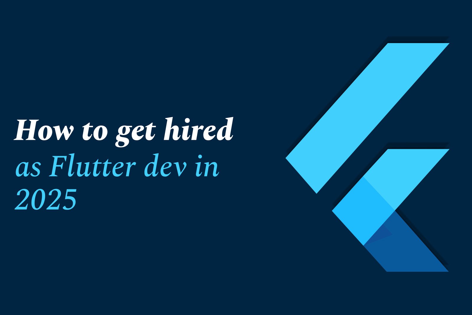 Flutter Training