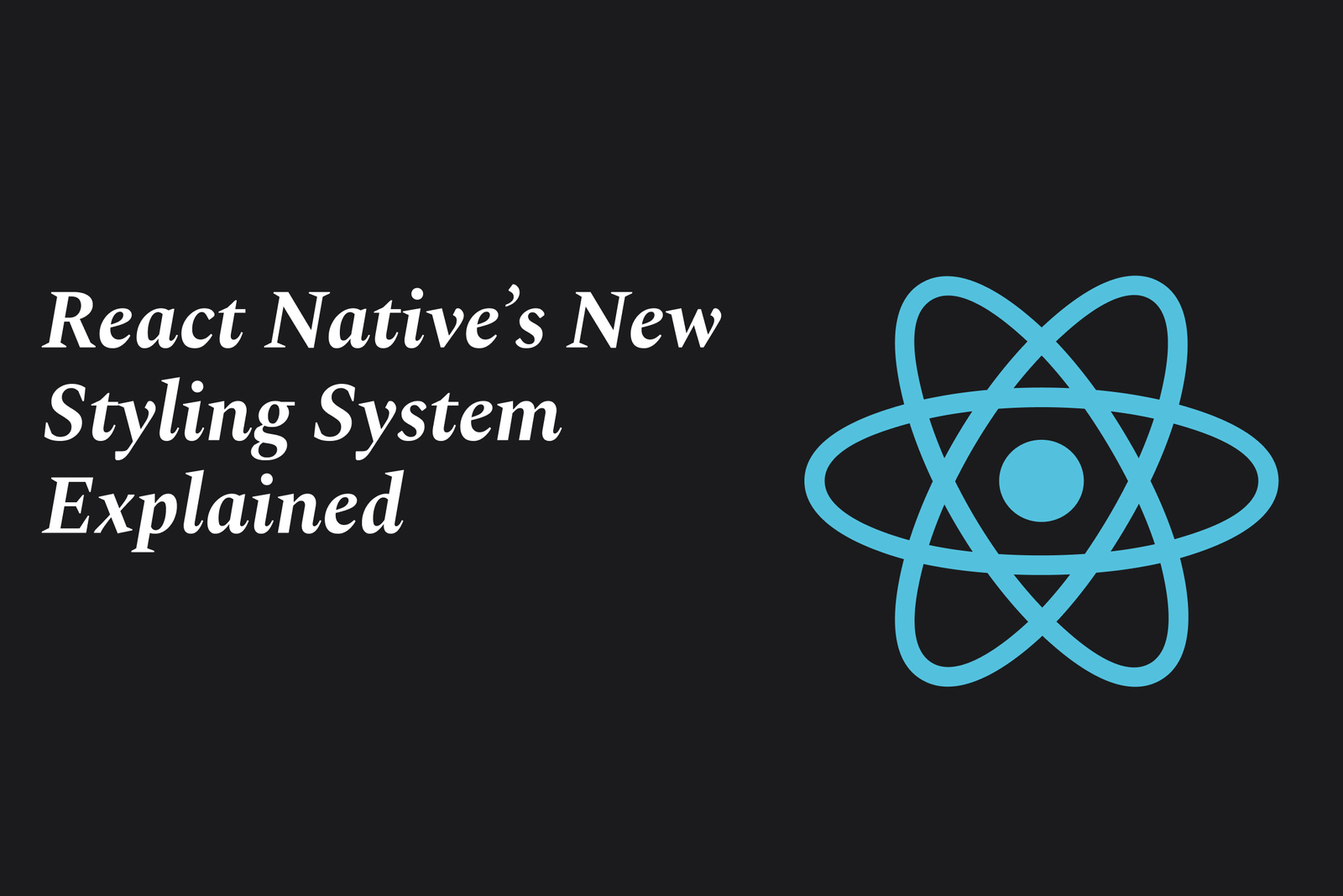 React Native Training