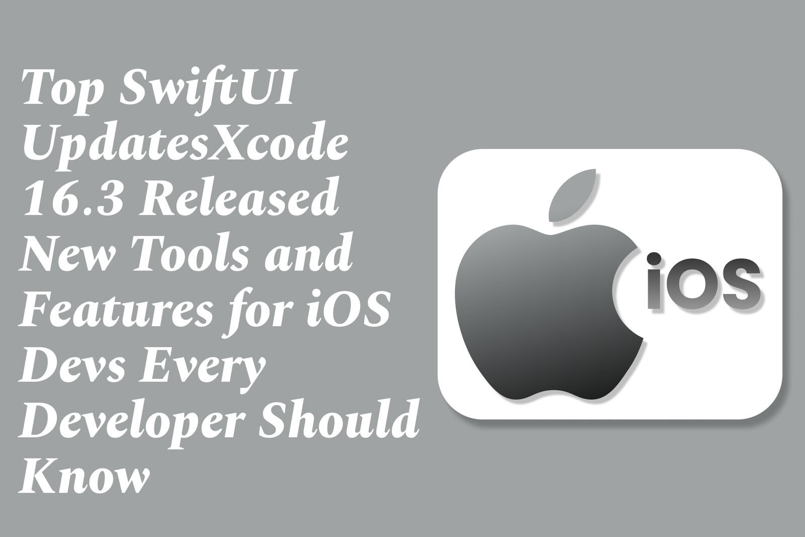 IOS Training