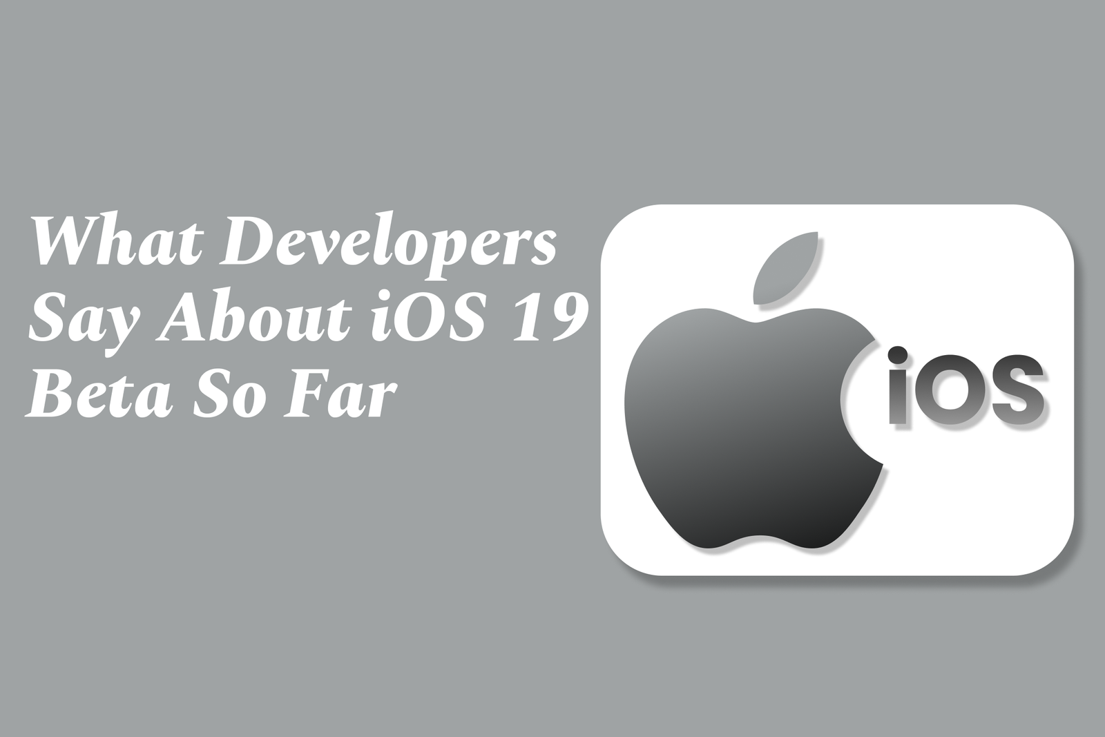 IOS Training