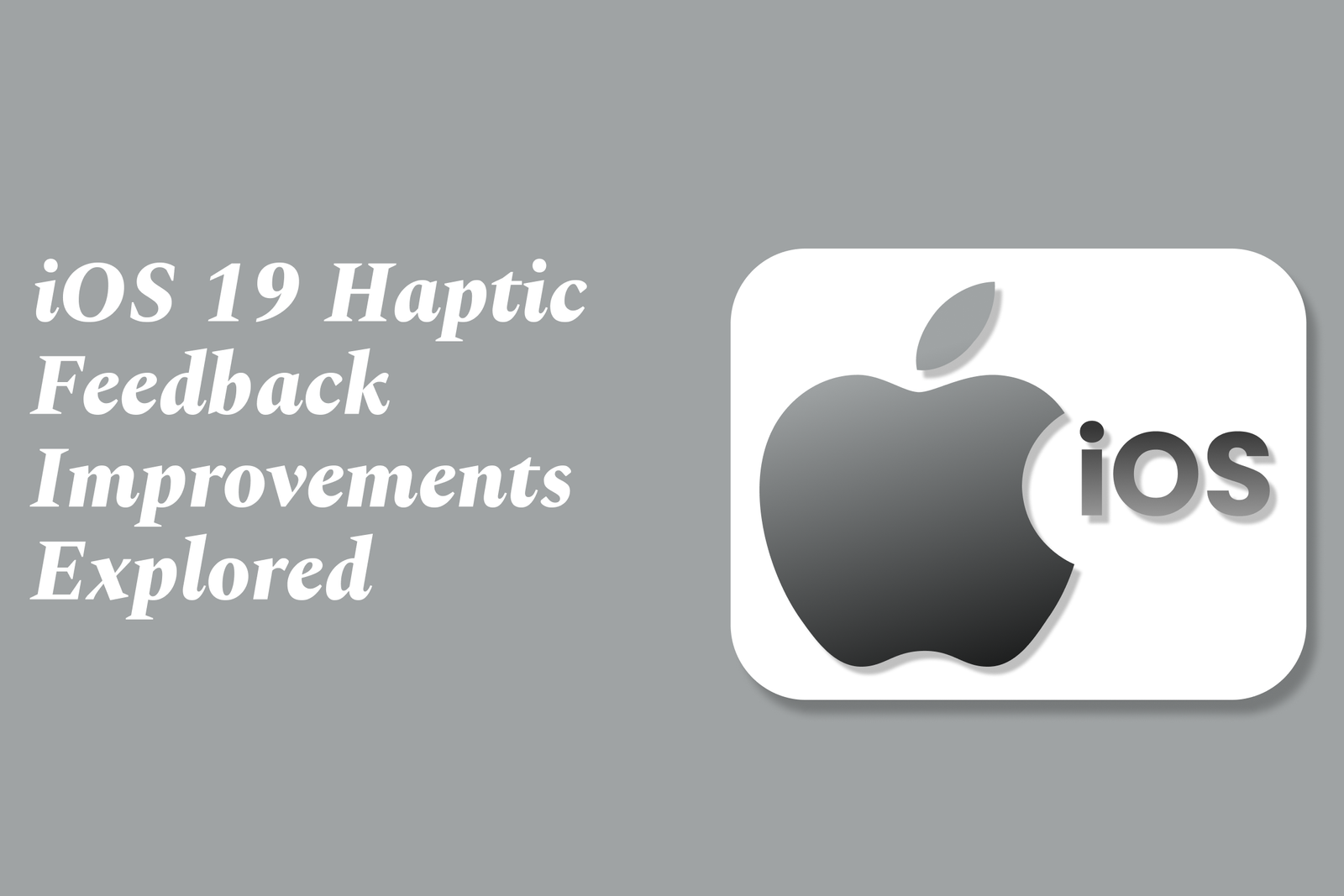 IOS Training