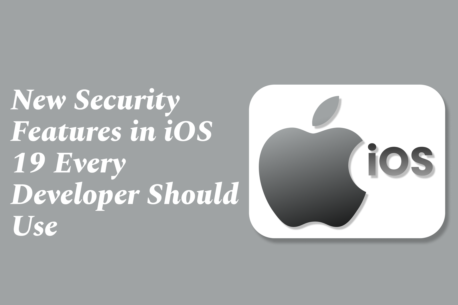 IOS Training