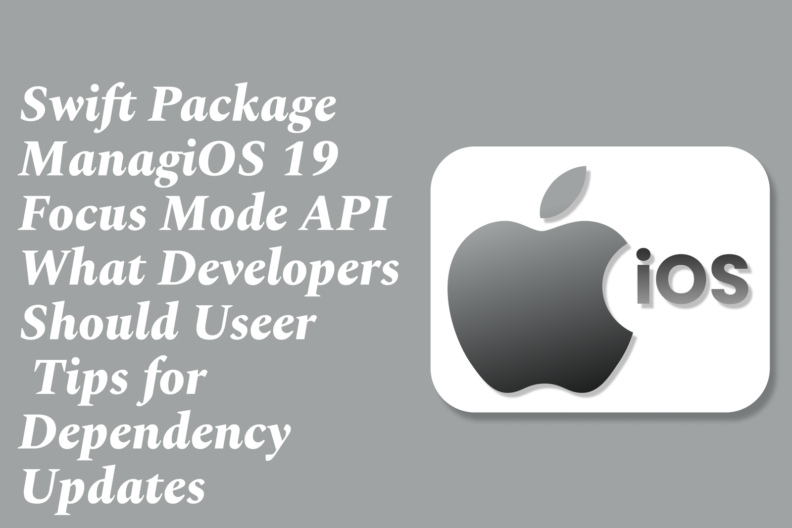 IOS Training