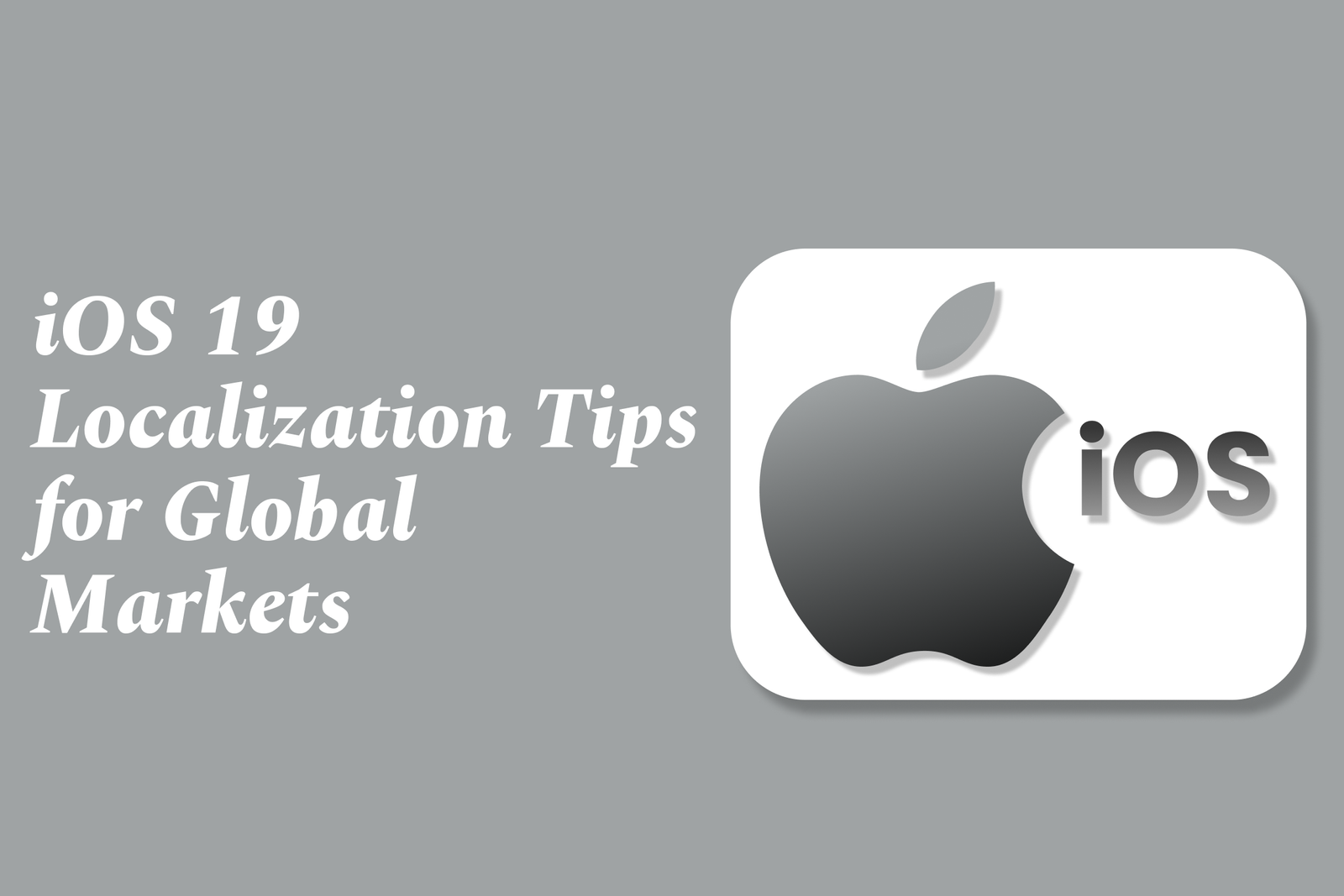 IOS Training