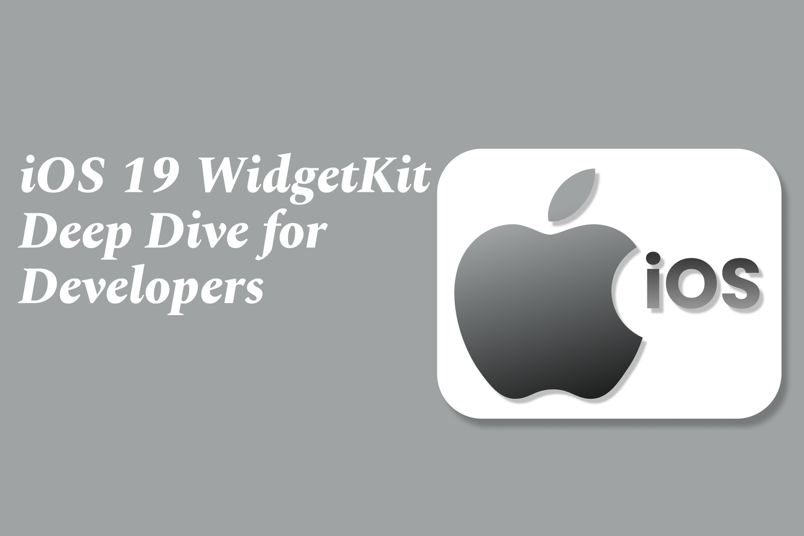 IOS Training