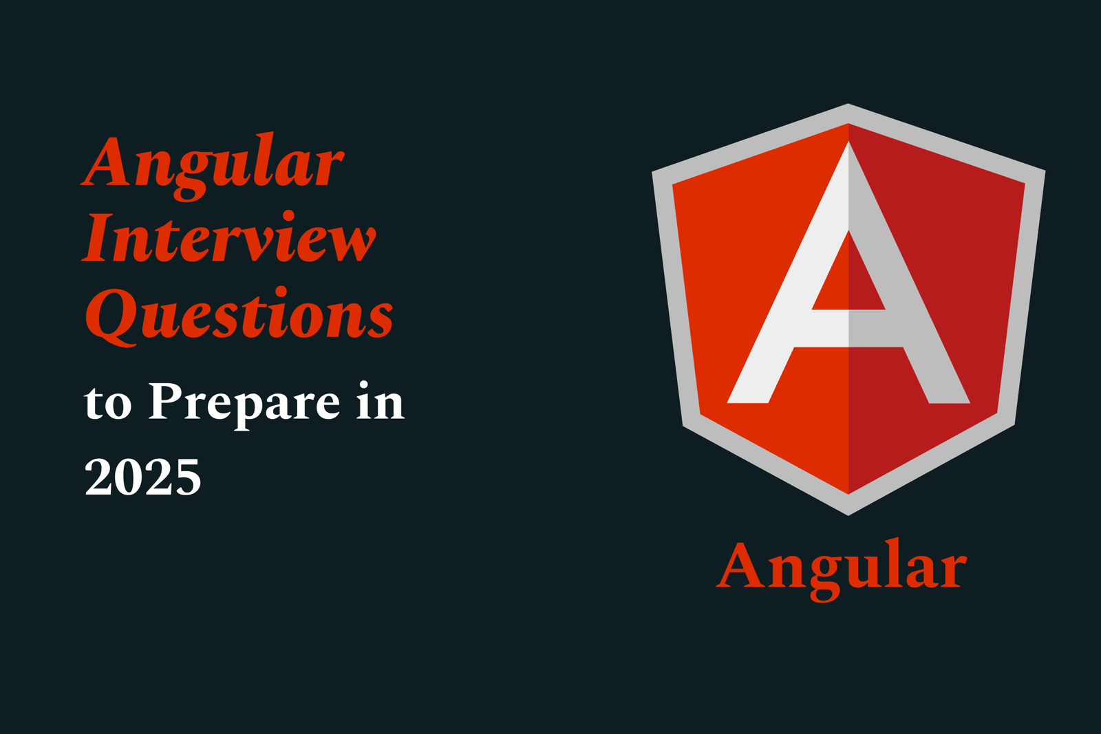 Angular Training